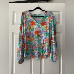 NWT beautiful floral shirt